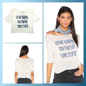 NWT Daydream Nation Dear Karma Tee SMALL
